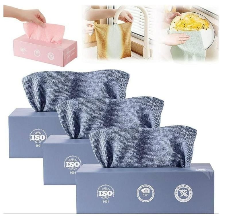 Extractable Household Kitchen Disposable Cleaning Cloth (1 Box)